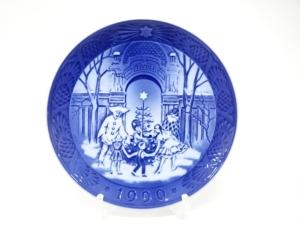 ROYAL COPENHAGEN　ロイヤルコペンハーゲン　チボリのクリスマス　イヤープレート(1990年)　洋食器